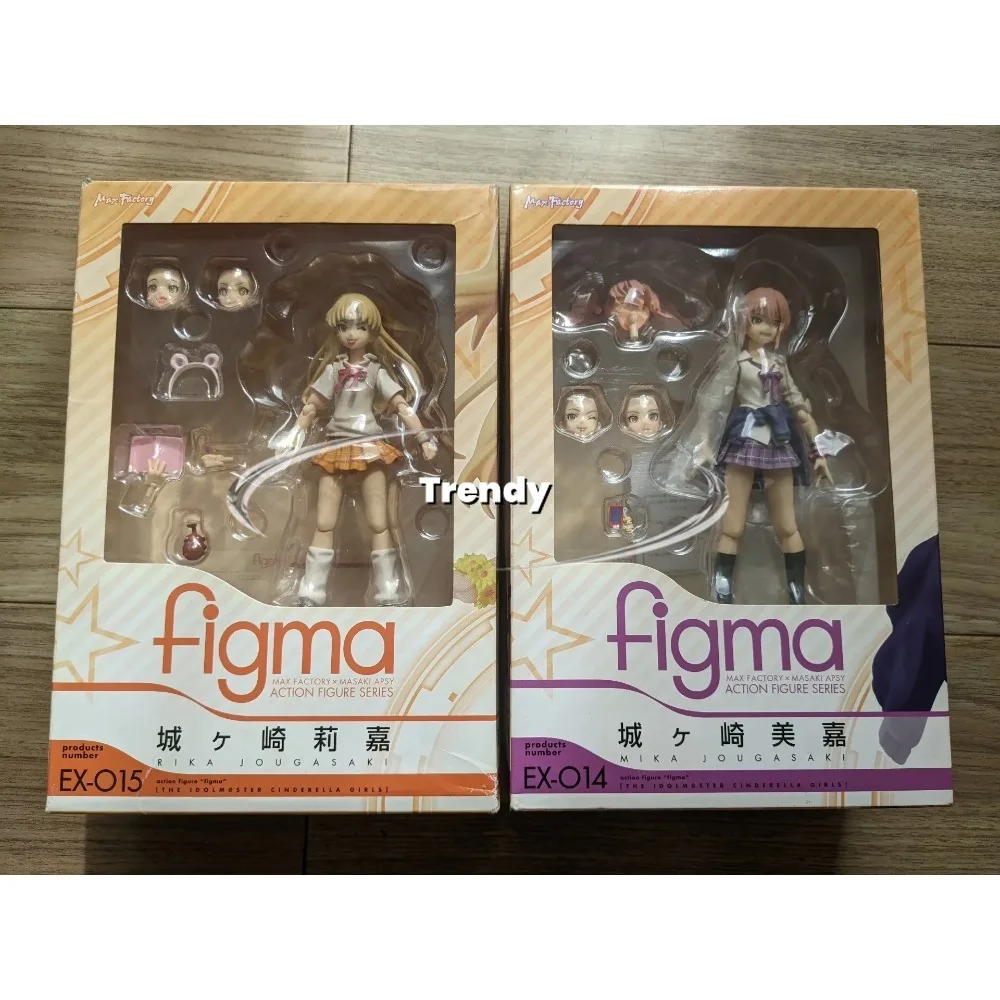 

Оригинальная подвижная модель Figma EX014/015 MIKA JOUGASAKI RIKA JOUGASAKI MAX FACTORY THE iDOLM@STER: Золушки для девочек