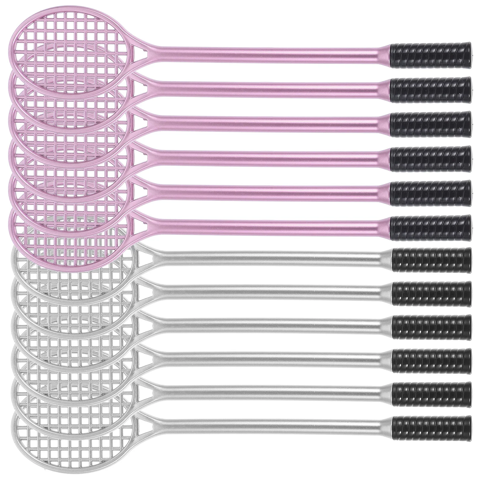 12Pcs Gel Pen Cartoon Racket Shape Pens Creative Birthday Gift for Students Friends Office Cute Pens for Girls