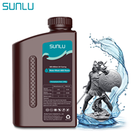 SUNLU 3D Printing ABS Like Water Washable Resin 405nm Good Toughness High Precisio for LCD/DLP 3D Printer Photopolymer Resin