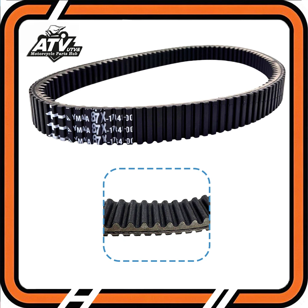 

87X-17641-00 Drive Belt Replacement For Yamaha VX500 Vmax 500 Deluxe E ST SX XT Mountain Max 600 700 VX600 VX700 Vmax 600 700 SX