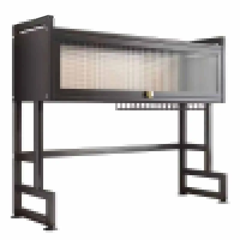 

Kitchen double-layer pot storage rack countertop vegetable drainage rack cabinet door household dust countertop storage