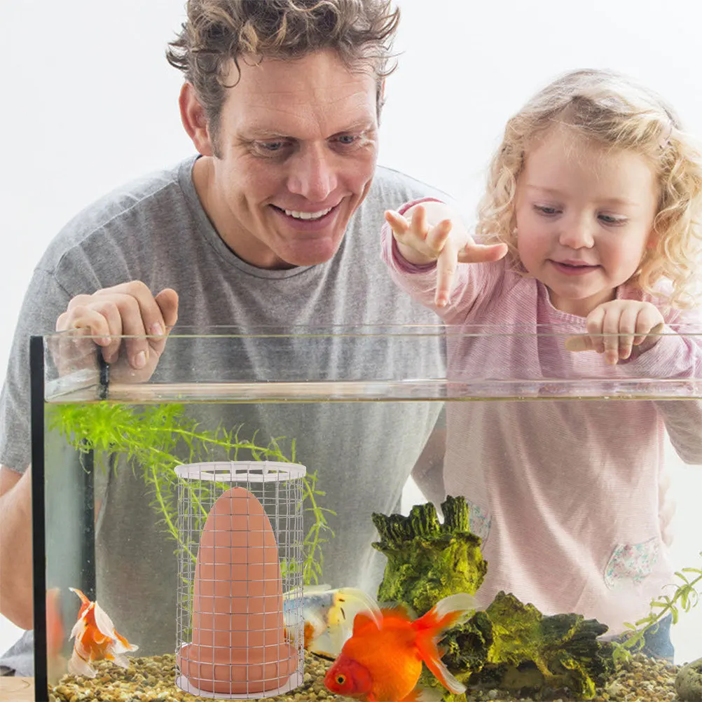 

1Set Angelfish Spawning Cone Non-Toxic Premium Clay Fish Tank Breeding Cone for Spawning Barrels Aquarium Habitat