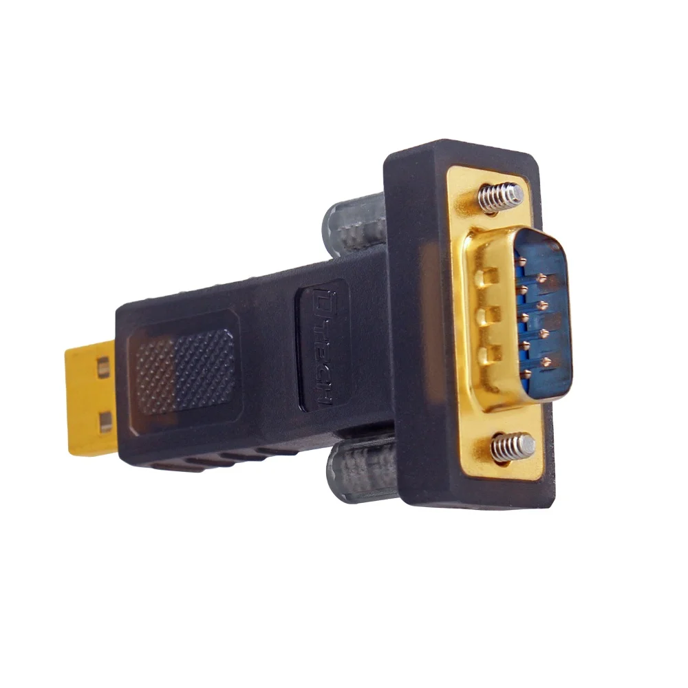 DTECH シリアル通信アダプター USB to RS232 DB9 コンバーター