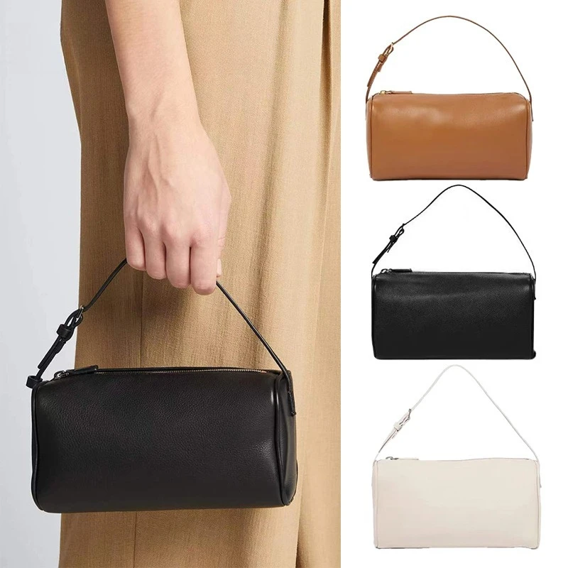 

Pen holder bag, 90s cowhide pencil bag, hand-held bag, magic stick bag, hand-held small square bag, female