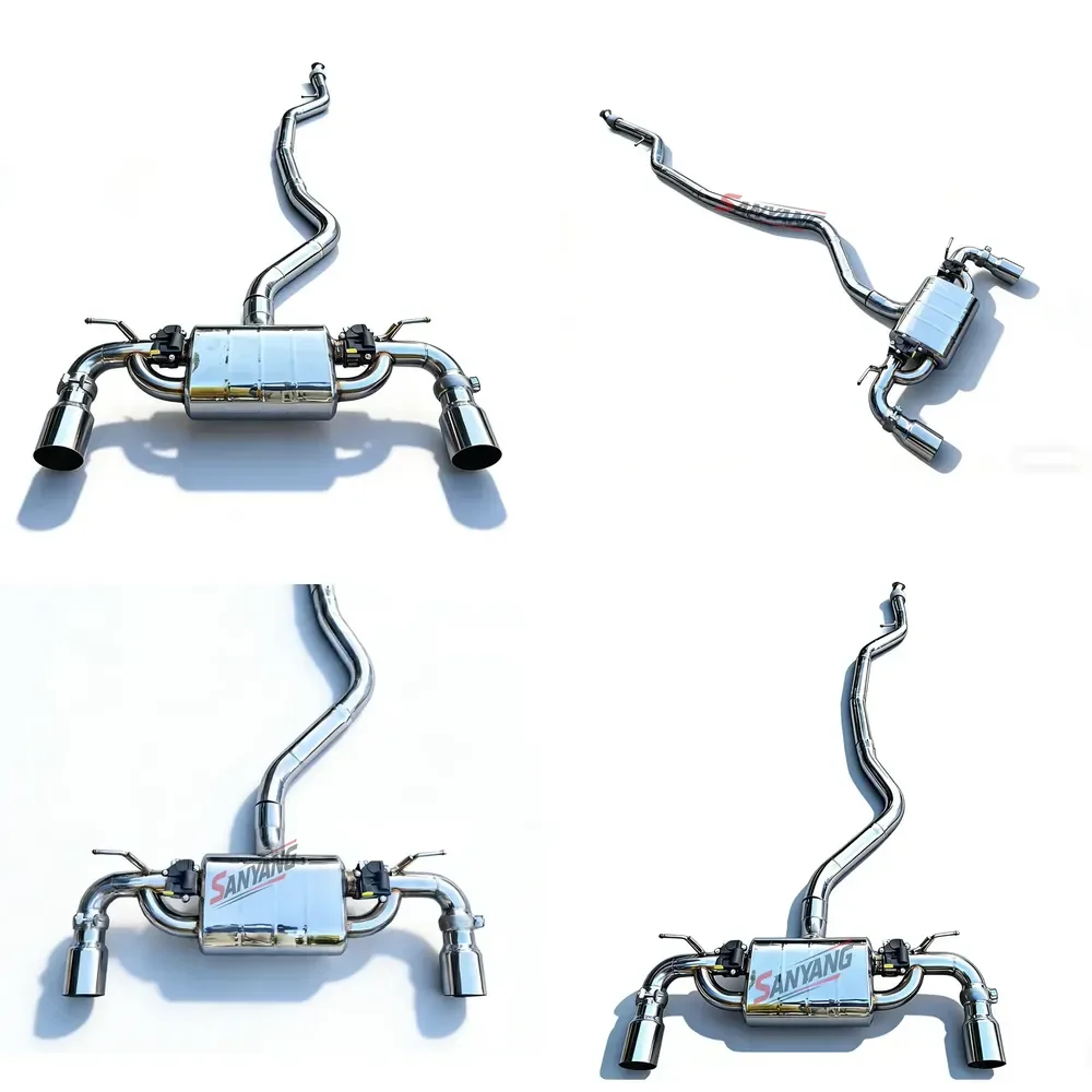 【Durable Practical Daria】 Factory Custom Valve Muffler Exhaust Pipes for M135i M140i M235i F20 F21 N55 3.0T Tuning