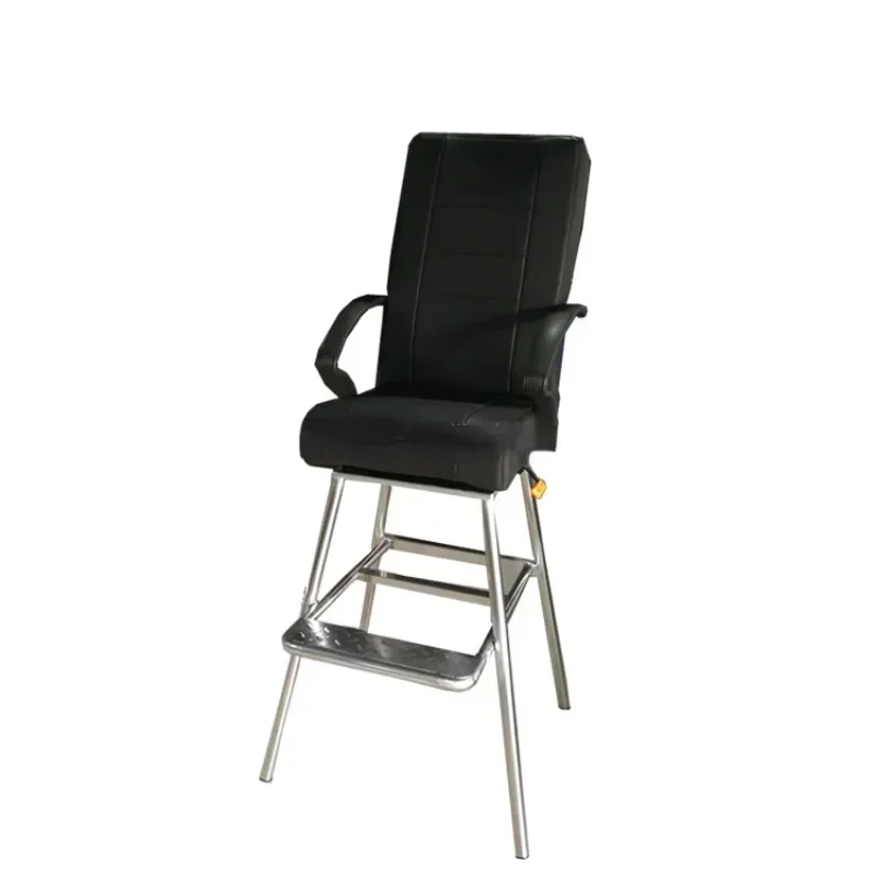 Marine / boat / ship Stainless steel portable pilot / captain helmsman chair seat for sale Hot sales