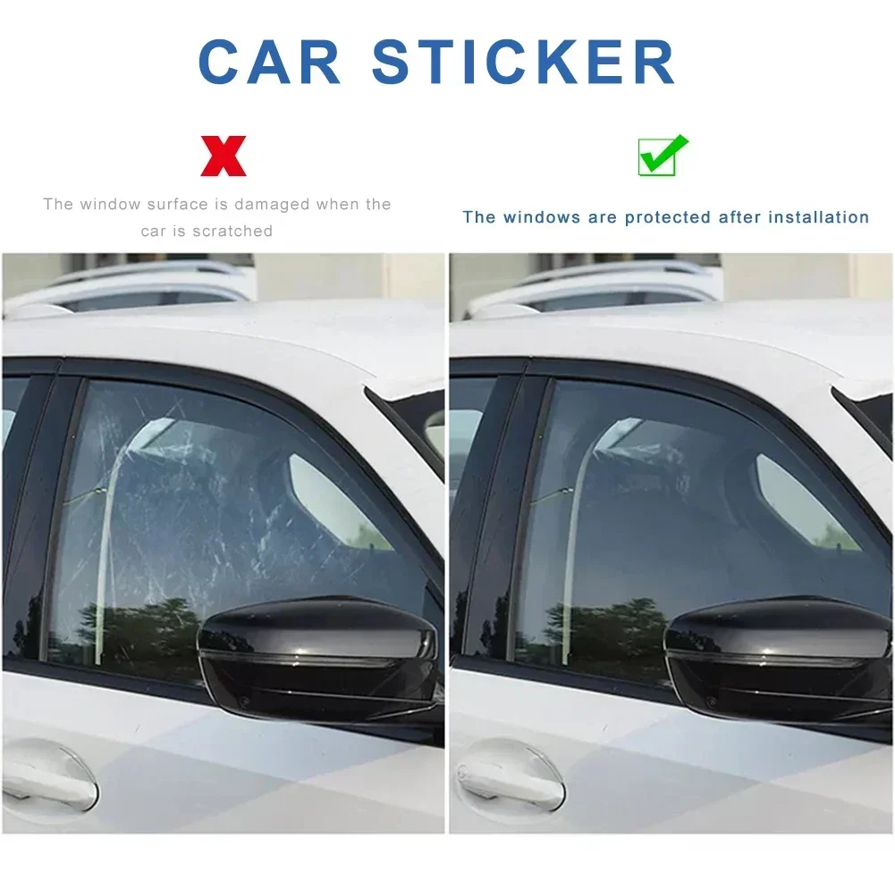 50x300 سنتيمتر الأسود نافذة السيارة فيلم 5%/20%/35%/50%/70% VLT نافذة تلوين الزجاج التظليل ملصق الصيف UV حامي اكسسوارات السيارات #3