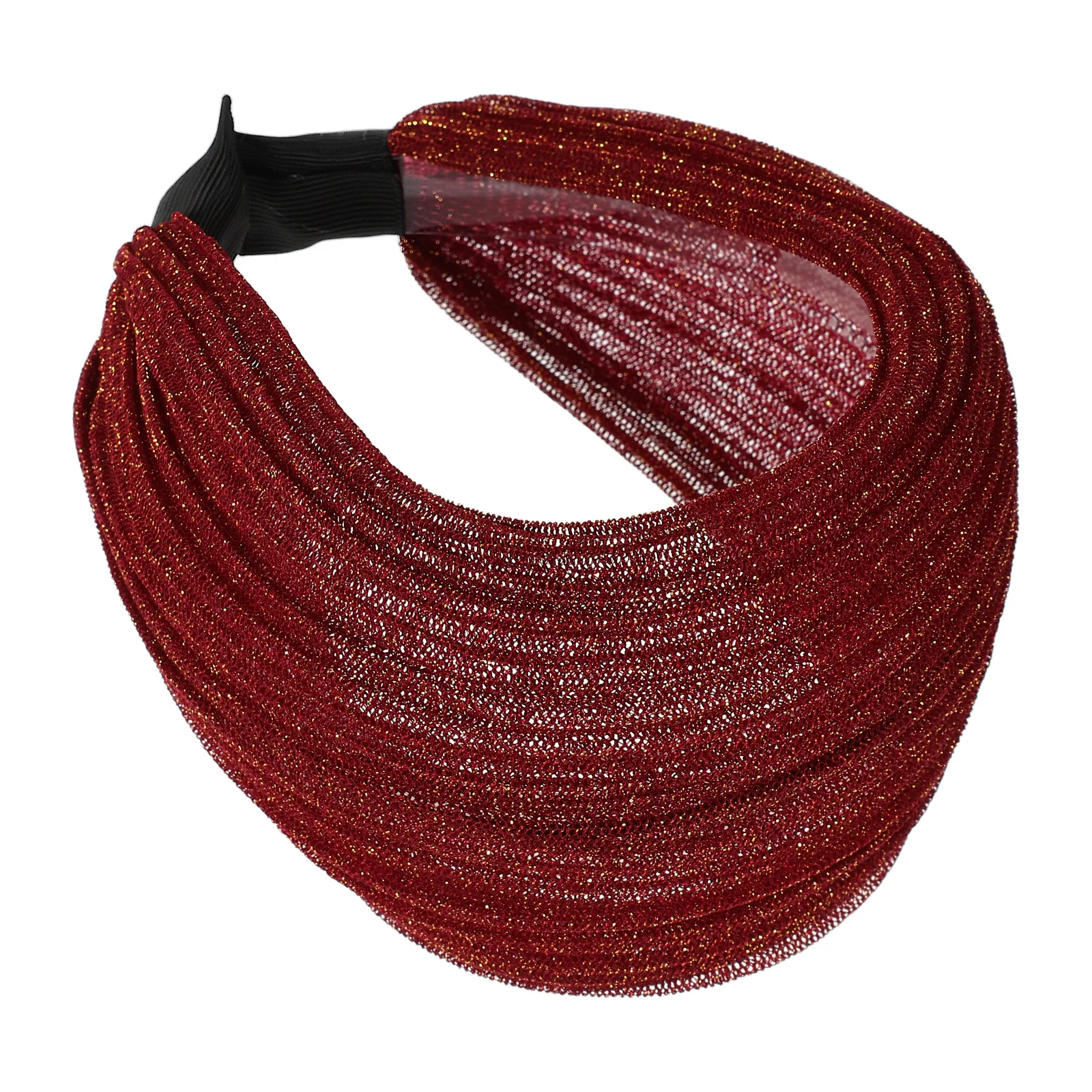 

Wide Headband Elastic Hairbands for Women Girls Fabric Headwear Accessories Non Wide Padded Gym Versatility Cover