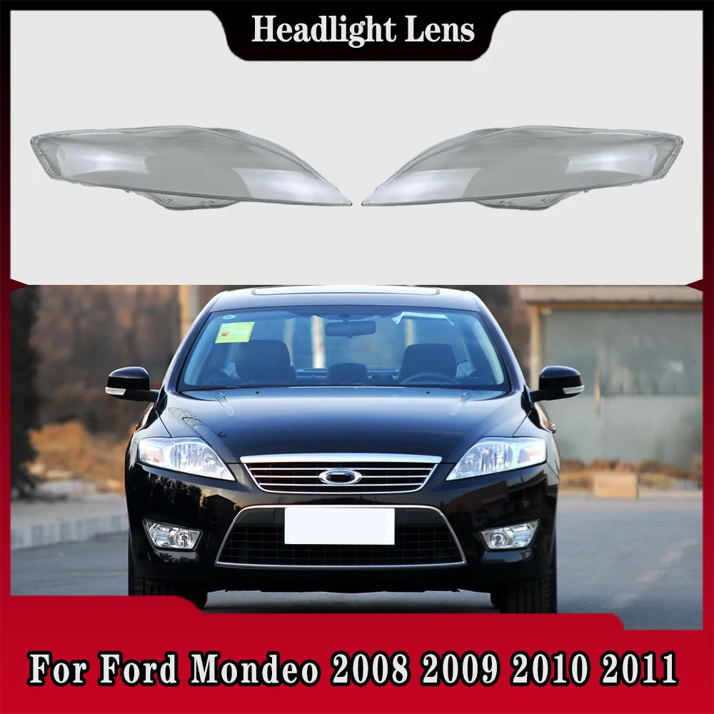 

Car Accessories Headlight Shell Headlamp Transparent Lampshade Cover Lens Plexiglass For Ford Mondeo 2008 2009 2010 2011 2012