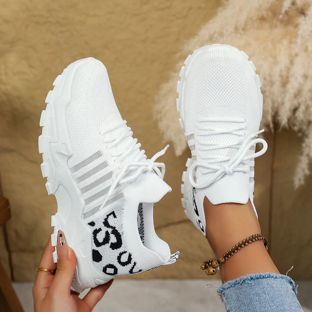 ¡Oferta limitada! Moda - Forward Leopard - Zapatillas deportivas con estampado en colores vivosjavascript: