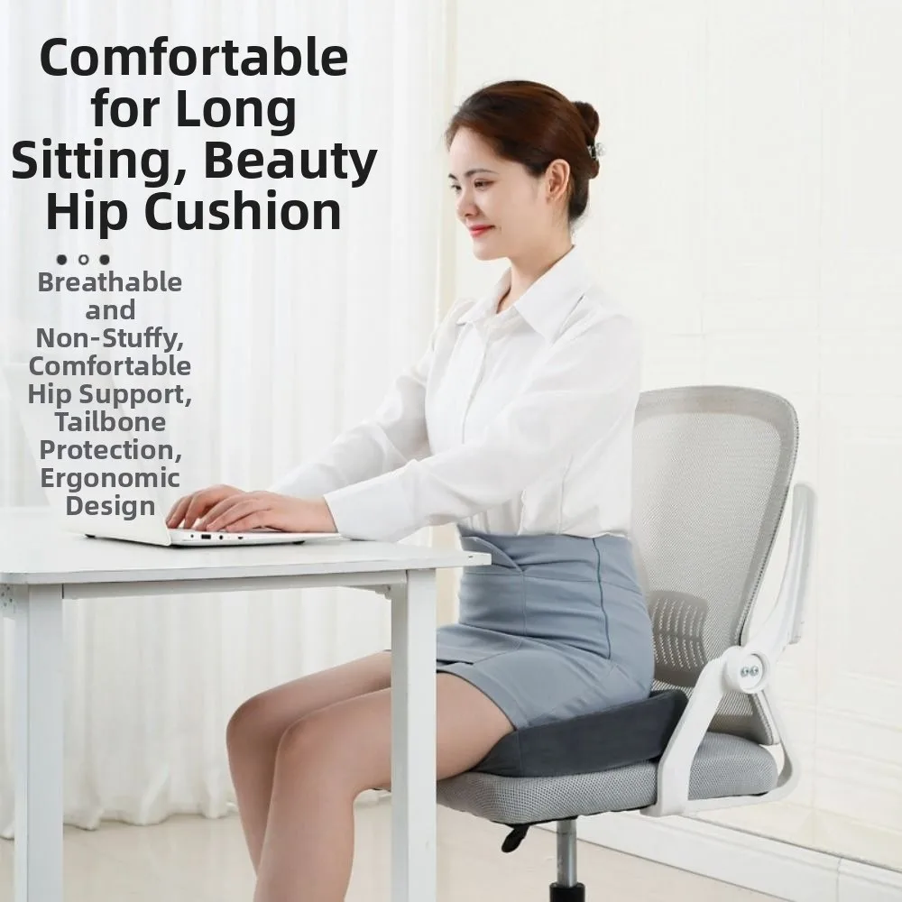 مريح البواسير وسادة مقعد انتعاش بطيء عدم الانزلاق كرسي مكتب وسادة تنفس العالمي وسادة مقعد العظام طالب