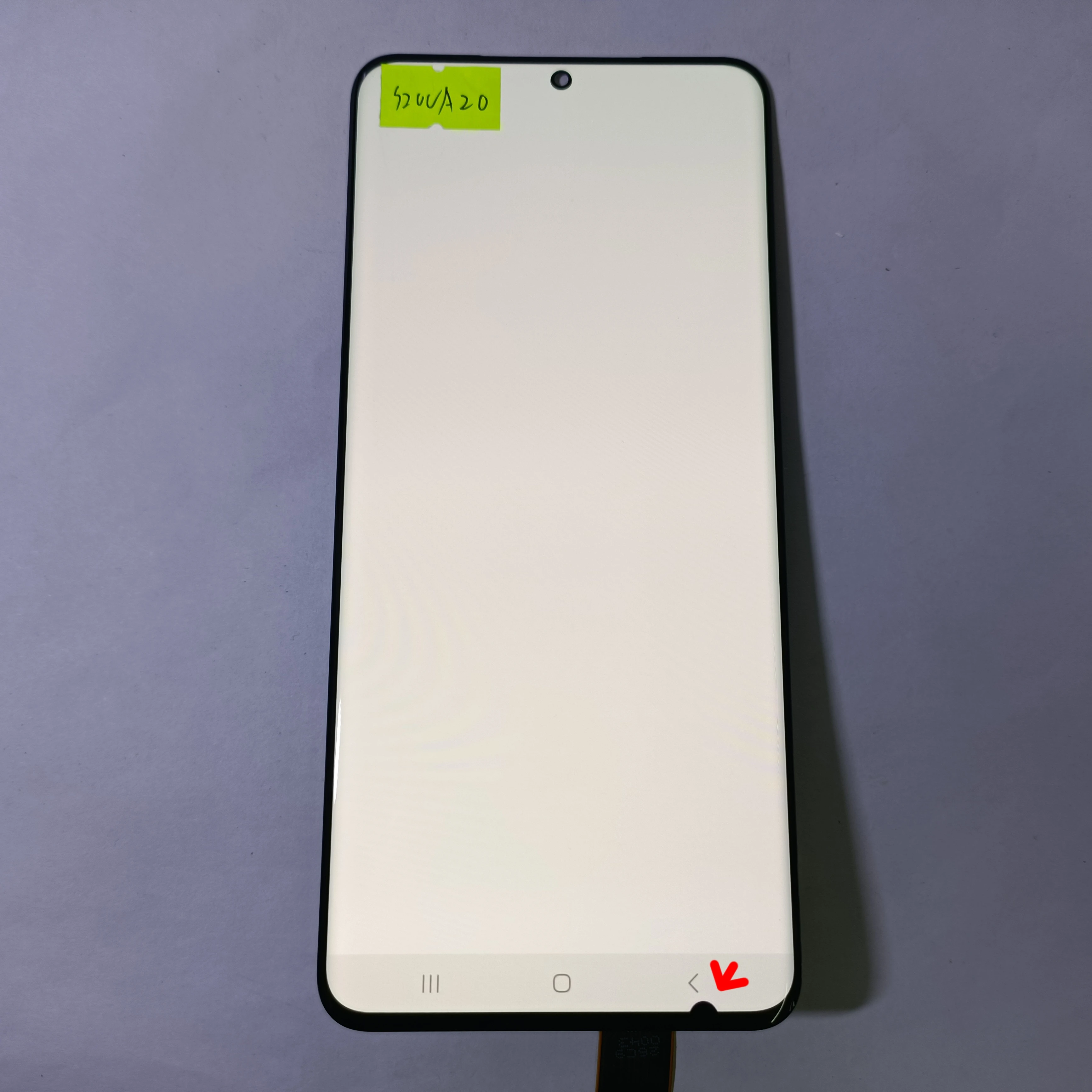 100% principle AMOLED material 6.9 inches, suitable for Samsung Galaxy S20 Ultra SM-G9880 G988F G988B G988D/S LCD display