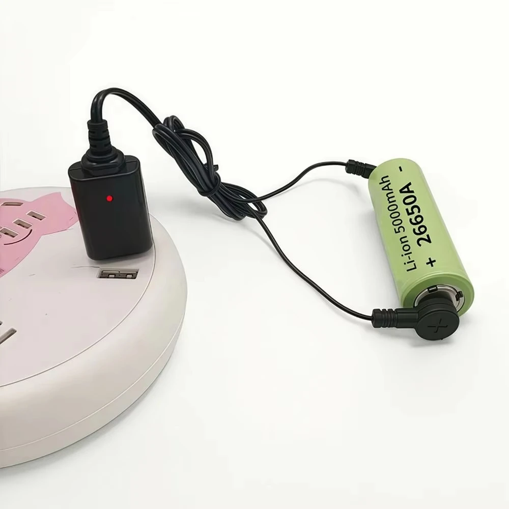 Universal Magnetic Lithium Battery Charger USB Charging Cable 3.7V 4.2V - Compact Portable Battery Charging Accessory
