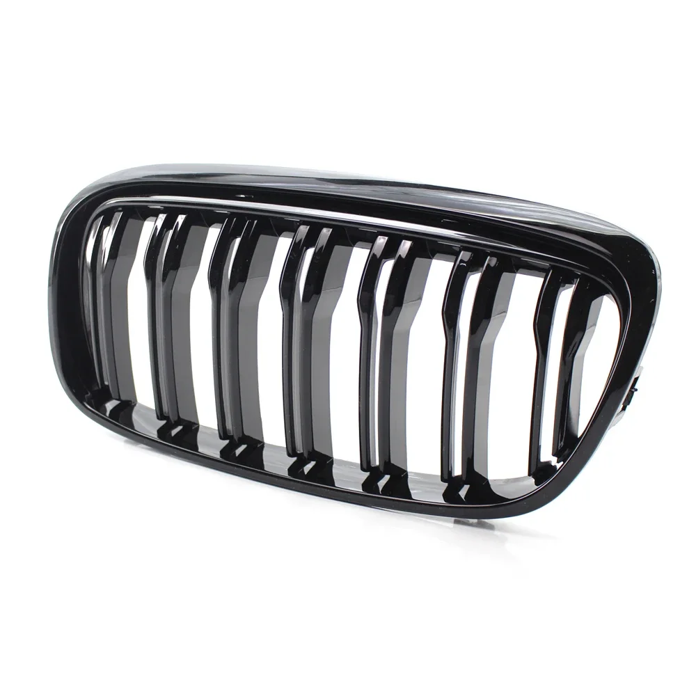Front Grill Mesh Black For F45 BMW 2 Series 5 Seat Active Tourer And 7 Seat F46 Gran Tourer 2014-2017  Front Bumper Grille