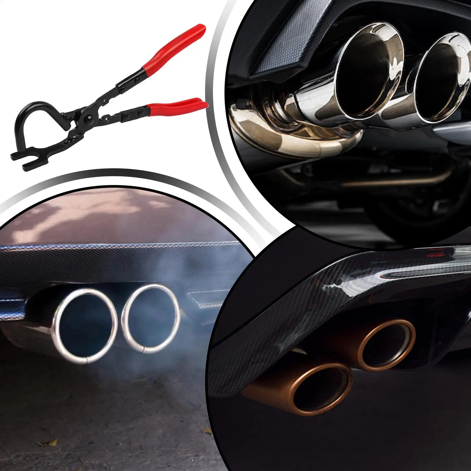 排気ハンガーツール排気ゴムハンガー取り外しツール人間工学に基づいたカーケアメンテナンス修理用品自動車アクセサリー用