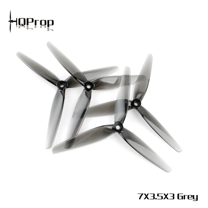 HQProp-hélice de 3 palas para Drones, accesorio de 7x3,5x3 7035, APEX XL7 RC FPV Freestyle, de largo alcance, 2/4/6 pares