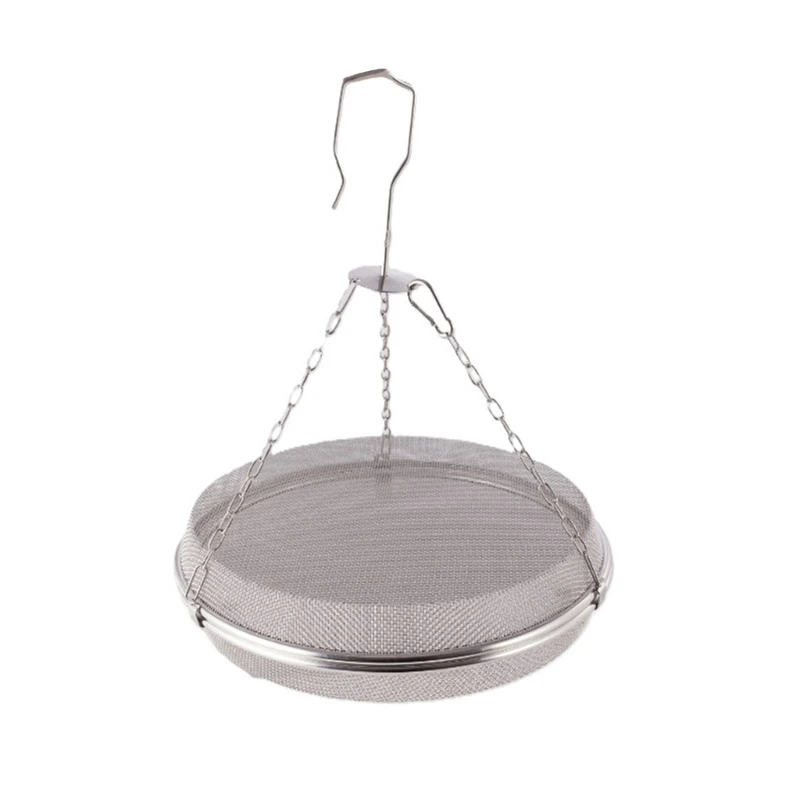 （1 Pack）Stainless Steel Drying Basket Foldable Dehydrator for Fruits, Vegetables, Kitchen Drying Rack for Q5WC