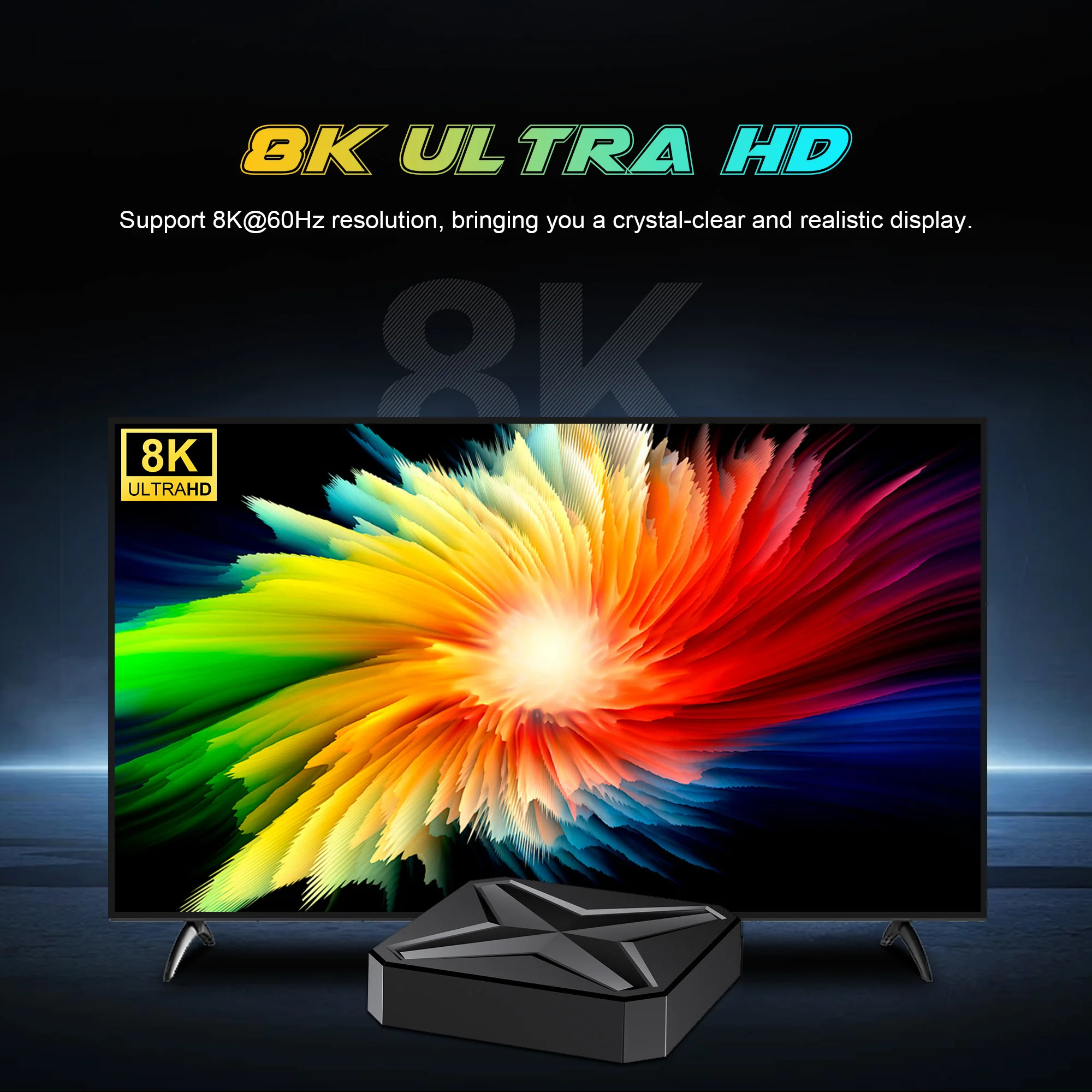 Hot Set Top Box Q1 MINI + Dual UI Interface Android Box Android 14 Rockchip RK3518 4K 8K HD BT 5.4 Dual WiFi Smart TV box
