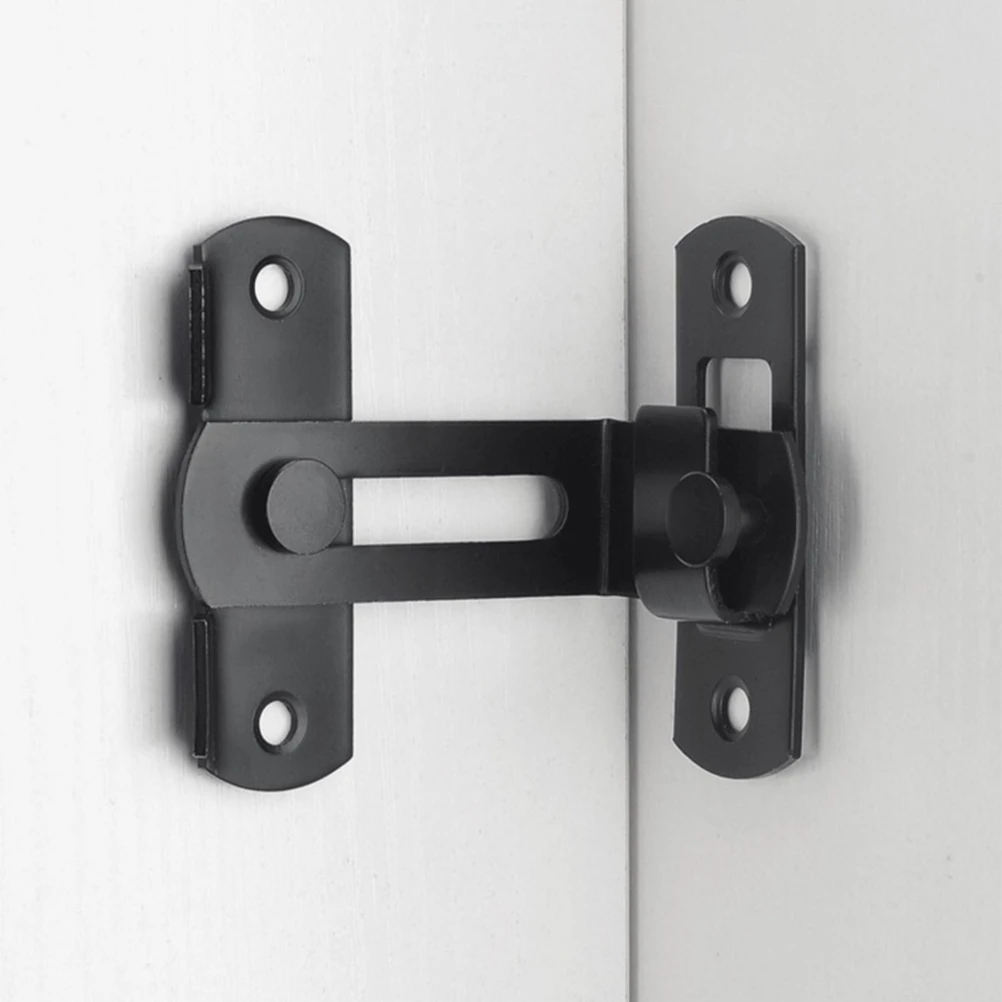 

Barn Door Latch 90 Degree Flush BoltLatch for Doors Shutters Garages Gardens Barn Cabinets Hotels Stainless Steel