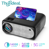 ThundeaL Full HD Projector 1080P Android WiFi Video Proyector FHD TD97 TD97W 4K Projector Home Cinema Theater Beamer Outdoor