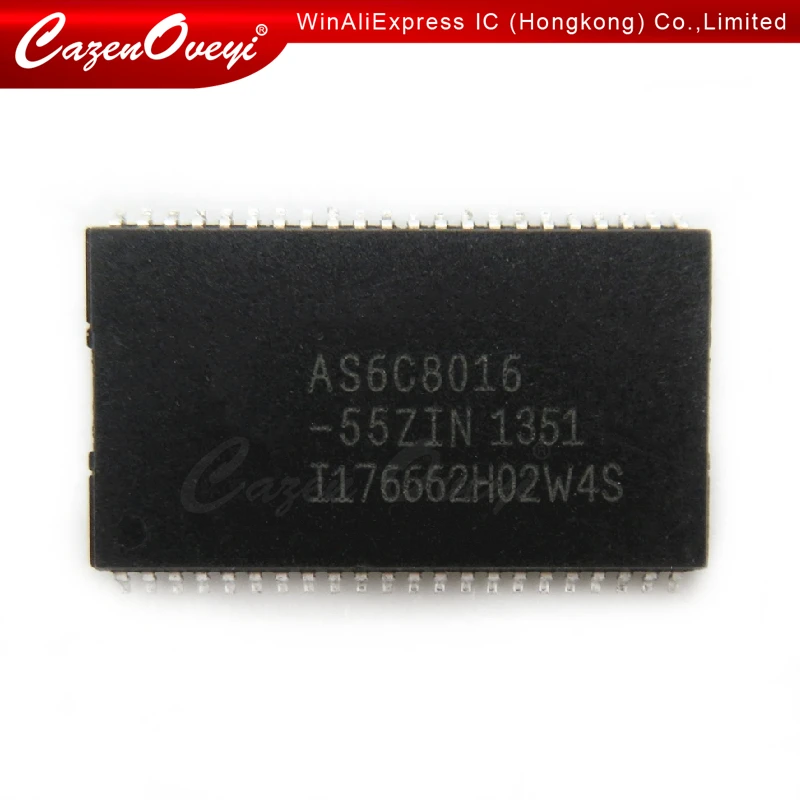 5pcs/lot AS6C8016-55ZIN AS6C8016 TSOP-44 In Stock