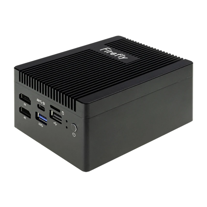 OpenWRT Linux Multi NIC 5LAN 2.5G Ethernet RK3588 Octa Core 8K HD Decodifica video Computer di bordi industriali Gateway Router WiFi6