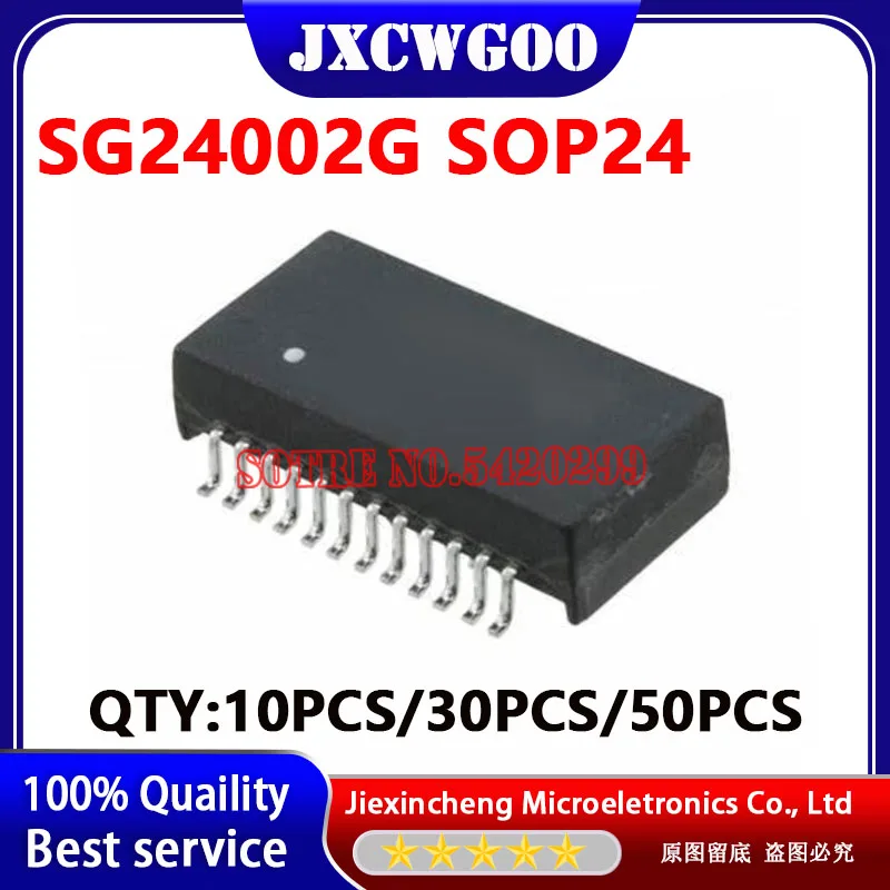 Transformador de red SG24002G SOP24 SMD, componentes electrónicos originales, Chipset SG24002 (10-30-50 piezas)