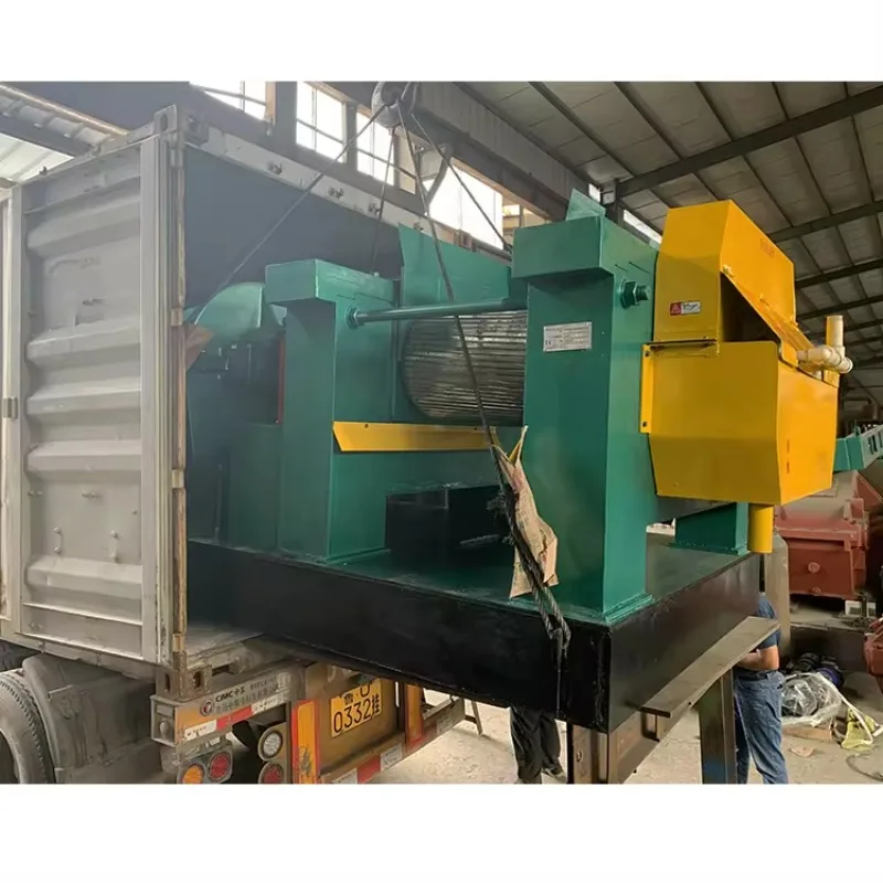 Automatic Tyre Recycling Process Machinery / Tire Shredding Plant