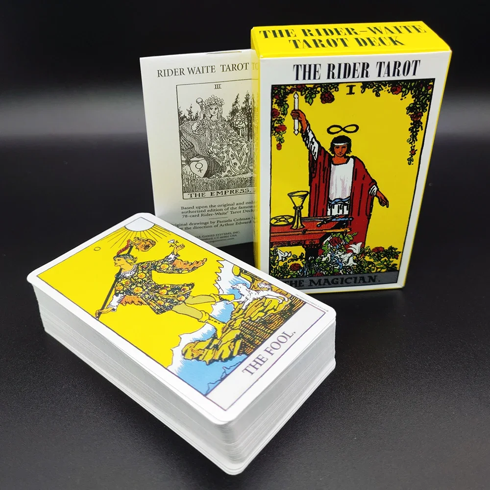 new The Rider Tarot Cards for Beginners Full English Version Guidebook