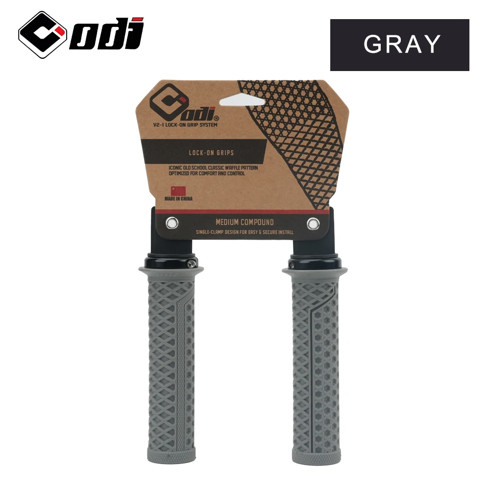 1 Paar ODI Lock-on Silikon-Mountainbike-Griffe, stoßdämpfend, rutschfest, bequem, Lenkerabdeckungen für MTB/Fahrradteile