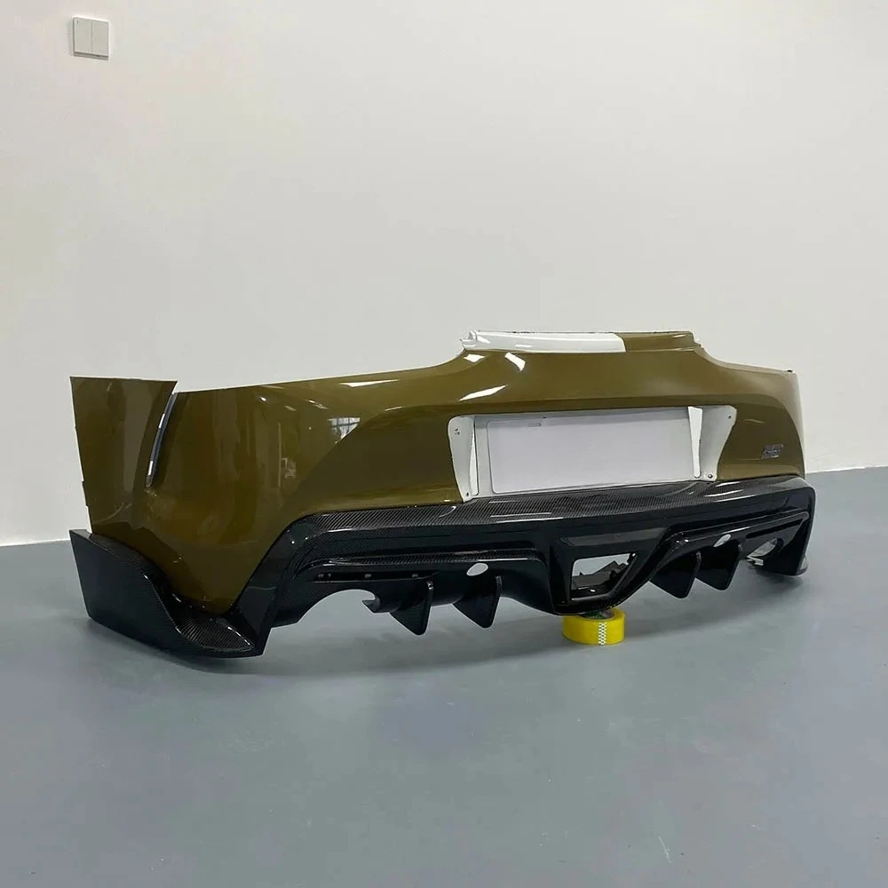 Carbon Fiber Auto MK5 Carbon Fiber Rear Diffuser MB Style Single Exhaust for SUPRA A90 2019+