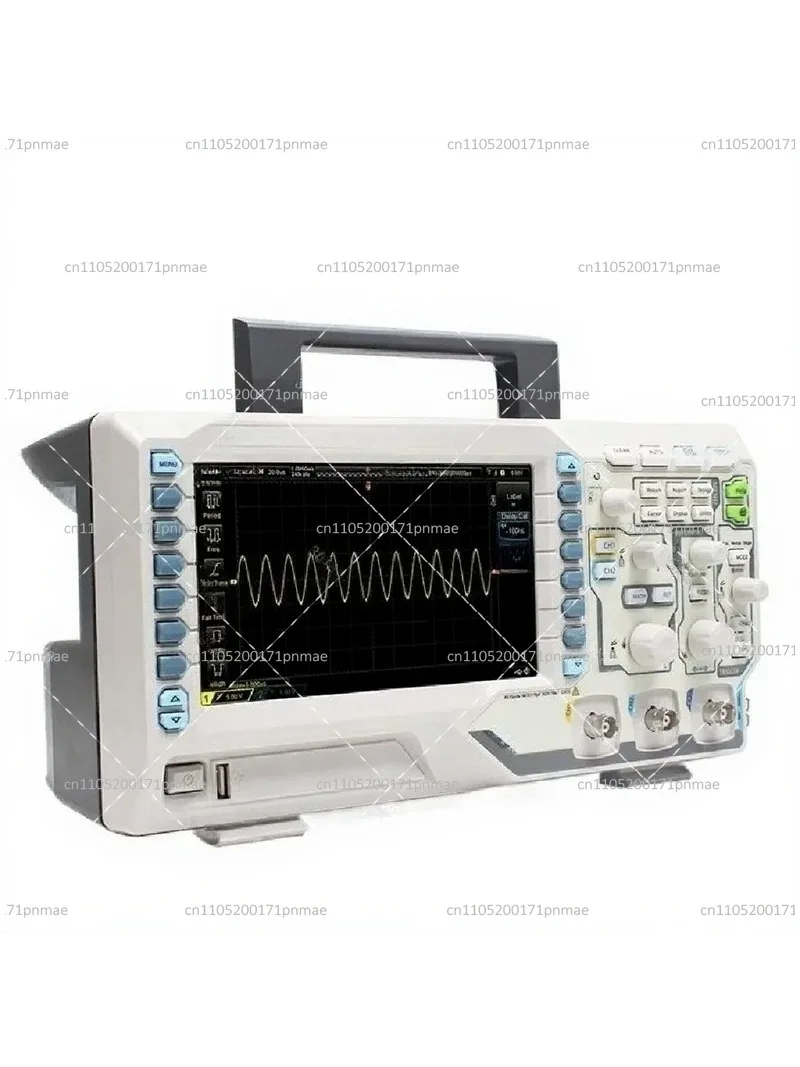 Dual Channel Digital Oscilloscope 200MHz Bandwidth High-Precision Lab Scope