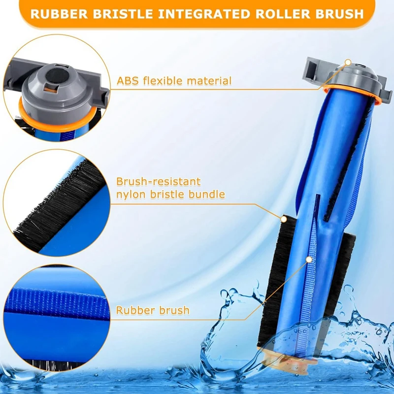 ABGG-فرشاة الأسطوانة الرئيسية لسمك القرش RV2300 RV2310 RV2310AE AV2310 AV2310AE RV2320S AV2501AE RV2502AE أجزاء مكنسة الروبوت