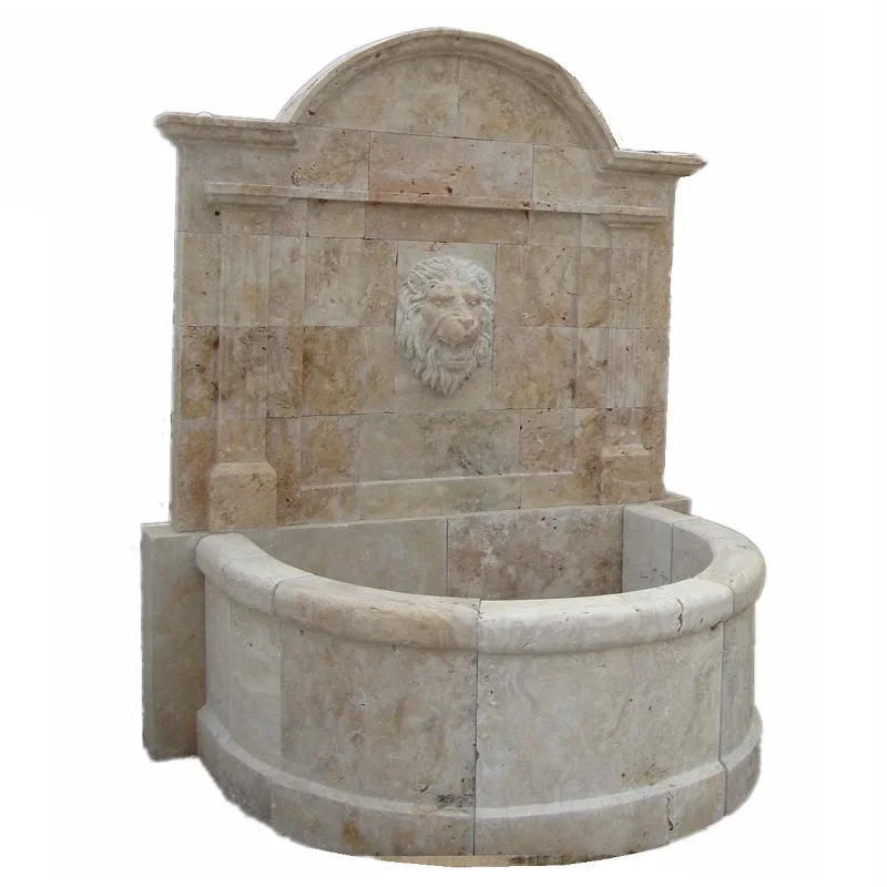 Air mancur dalam ruangan marmer