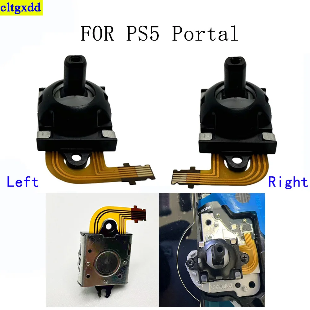 

Cltgxdd 1 piece FOR PS5 Portal left and right electromagnetic 3D simulation joystick module Hall effect directional joystick