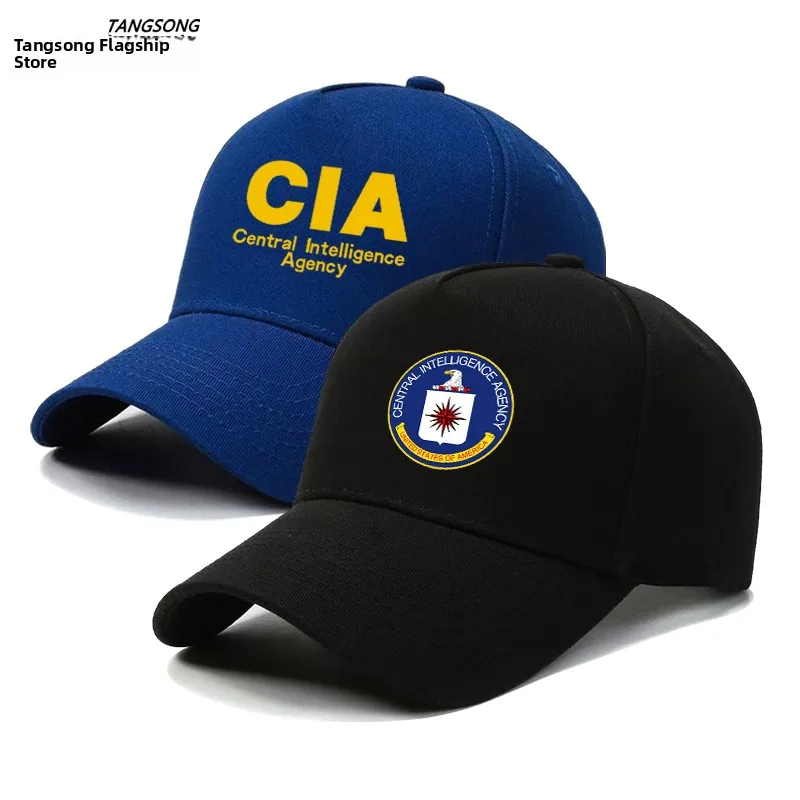 

Бейсболка унисекс с символикой спецагентов CIA, аксессуар для кино и ТВ, кепка-уточка для мужчин и женщин, хлопковый материал, на все сезоны