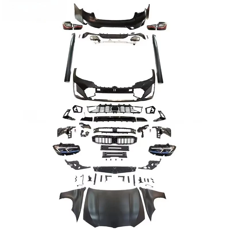 

Комплект обвесов для BMW 3 серии F30 F35 (2013-2019) и G20 G28 (рестайлинг), задний, большой комплект MT, M Sport