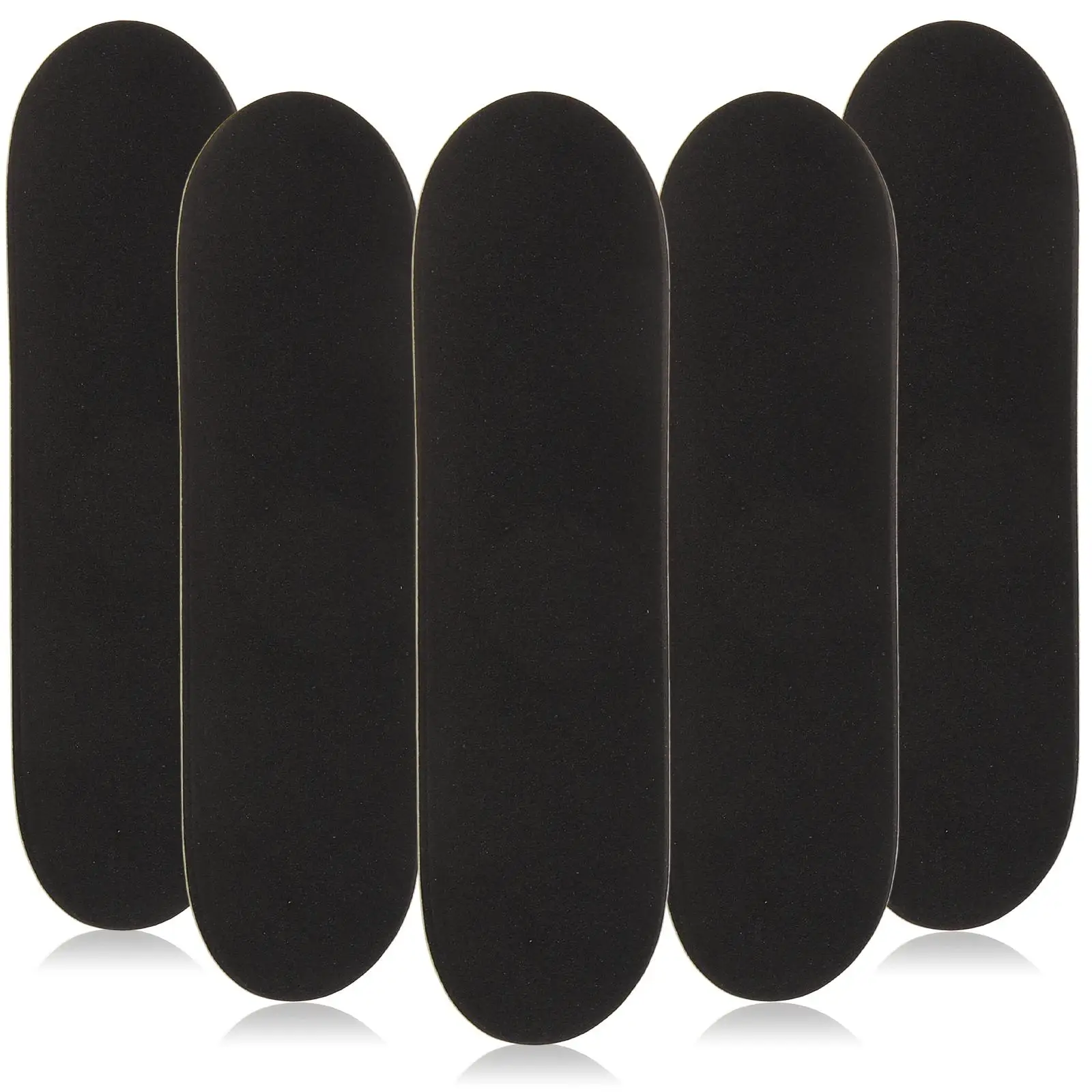 

5 Pcs Finger Skateboard Pad Black Silicone Grip Tape Accessories Nonslip Foam Long Lasting Easy Apply Toy Supplies