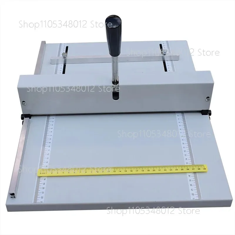 Manual Paper Creasing Machine, 350/480mm Card Folding Scorer for Business Photo Greeting Card Craft