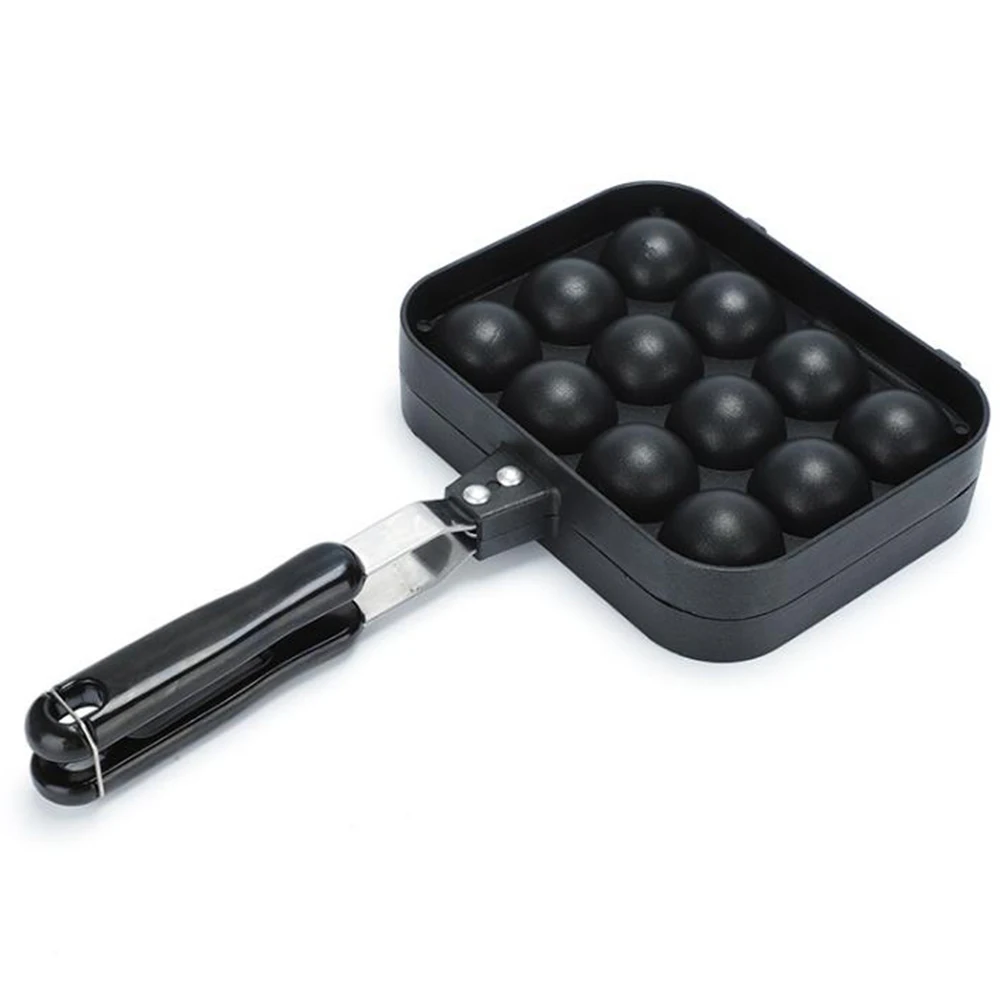 

Pan 12 Hole Octopus Maker Non Stick Kitchen Supplies Egg Tray Grill Mold Baking Accessory Smooth Surface