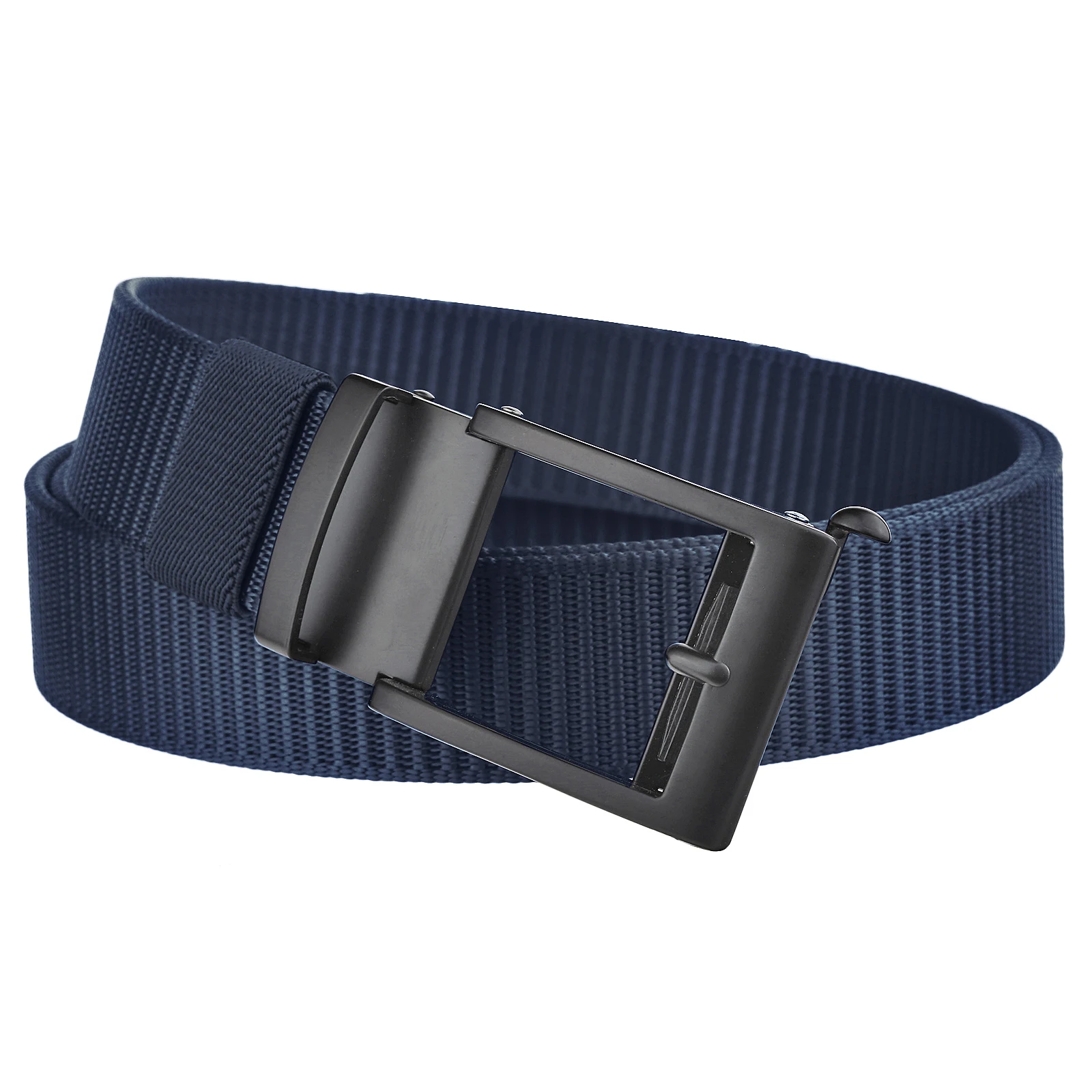 

Men Belts Metal Automatic Buckle Belt Mens Waist Canvas Belts Casual Long Waistband For Jeans Pants