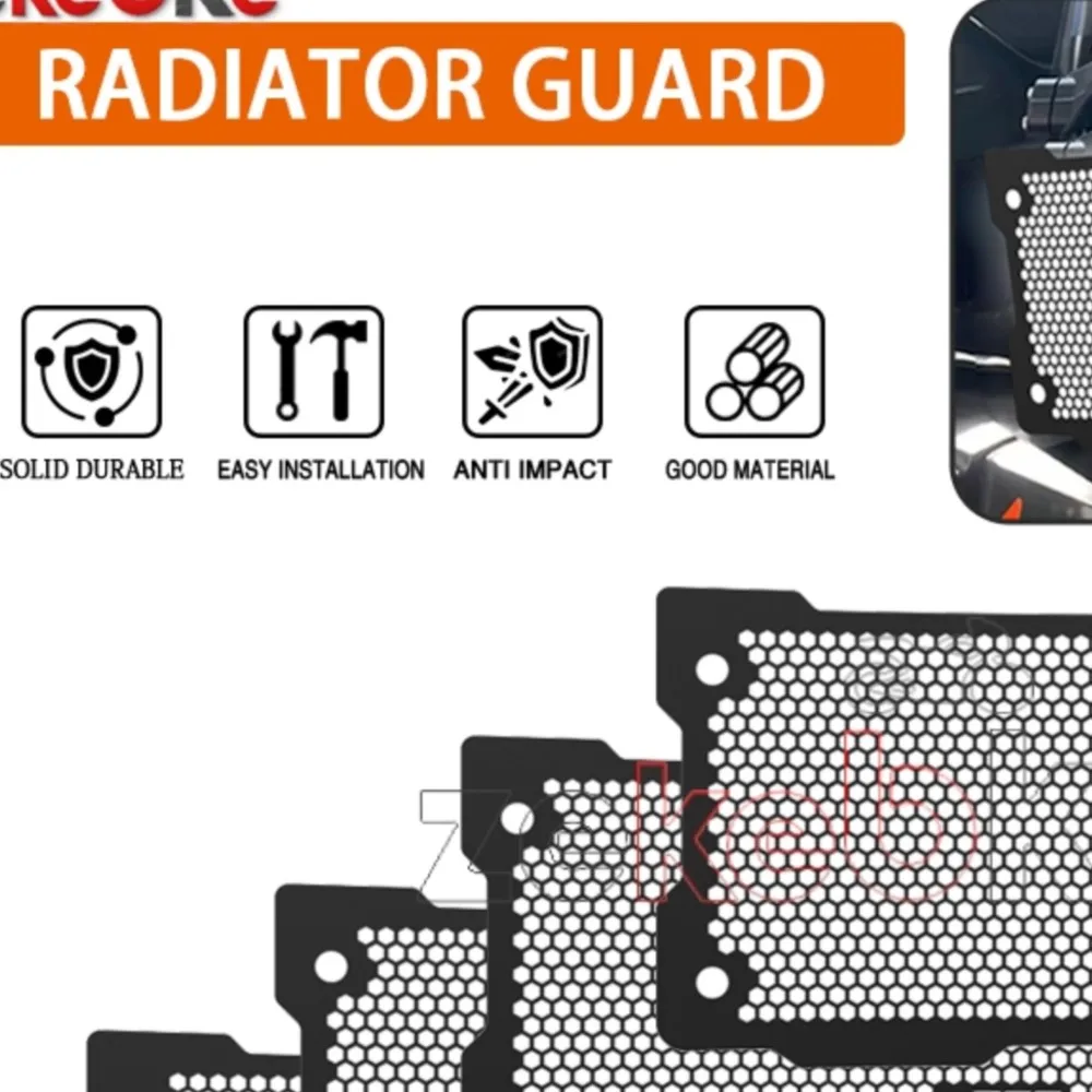 2026 For k t m 390 ADVENTURE 250 ADVENTURE 2025 2026 Motorcycle Radiator Grille Guard Protection Cover Protector 390 250 ADV R X