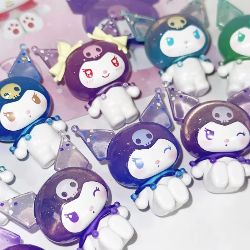 ครอบครัวซานริโอ Kuromi My Melody Ramune สไตล์มินิตัวเลข Surprise กระเป๋าน่ารักอะนิเมะเดสก์ท็อปของเล่นอินเทรนด์กล่องตาบอดชุดตกแต่ง