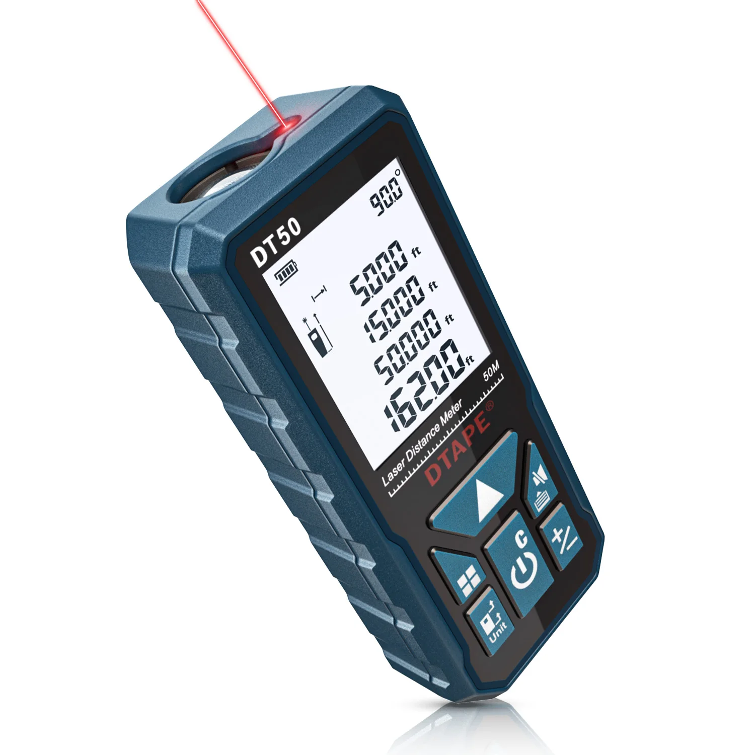 DTAPE-MILESEEY Sub-Brand Laser Trena DT50 DT100 Laser Tape Measuring Electronic Roulette Tools
