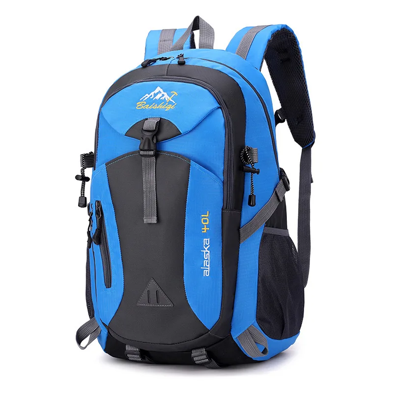 NONE 40L Wanderrucksack Reiserucksack für Männer Frauen Camping Wasserdichter Outdoor-Wander-Tagesrucksack Leichter Rucksack 7