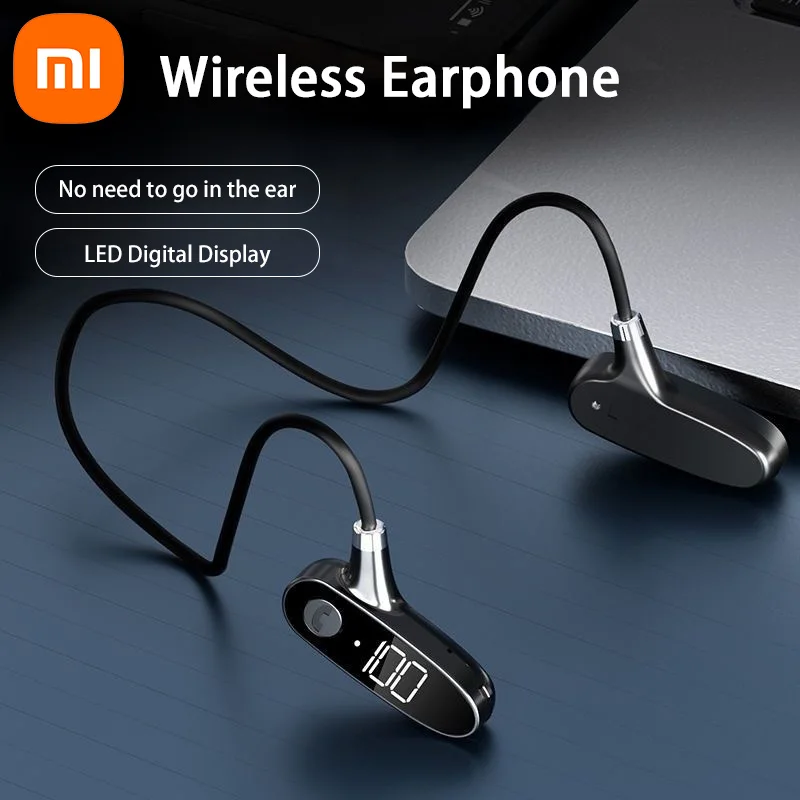 Xiaomi Bone Conduction Earphones H18 Digital Display Waterproof Tws Earbuds Wireless Sport Headset Bone Conduction Earphones