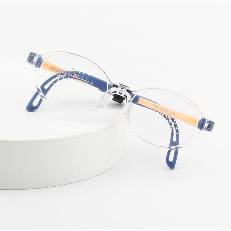 43mm Children Management Frame Ergonomic EMS TR90 Full Rim Eyeglasses Adjustable Hinge for Defocus Lenses for Teenagers T101