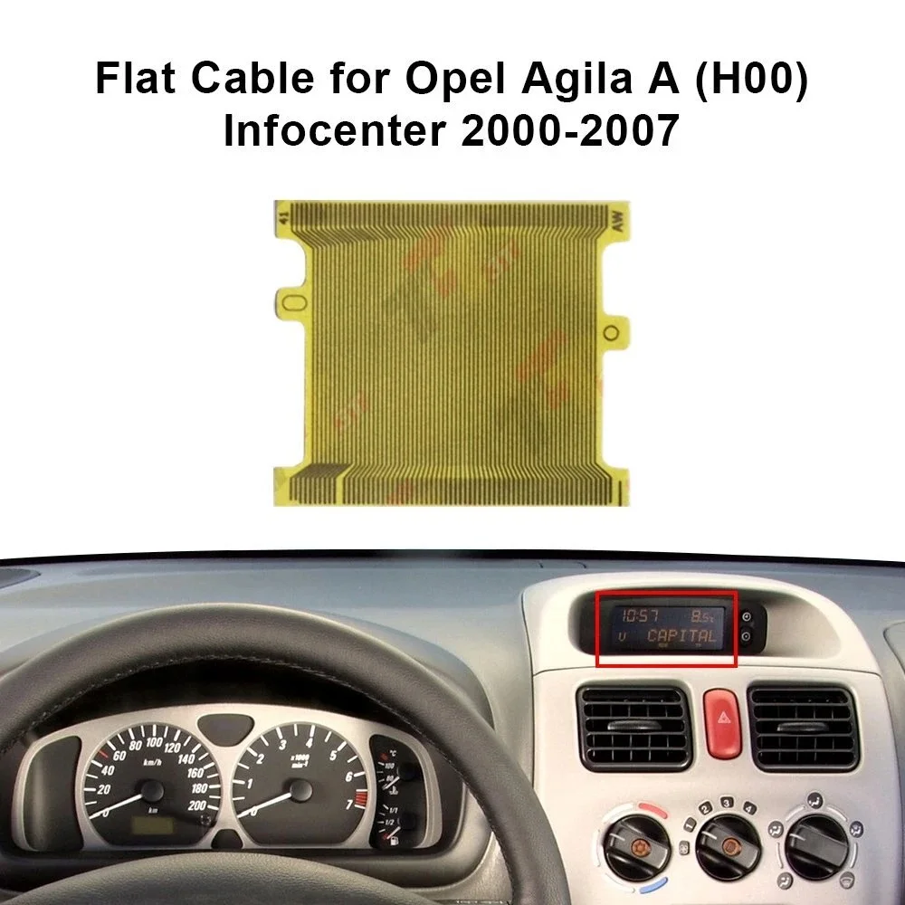 

Flat Cable for Opel, Chevrolet, Holden, Vauxhall TID On-Board Computer Display