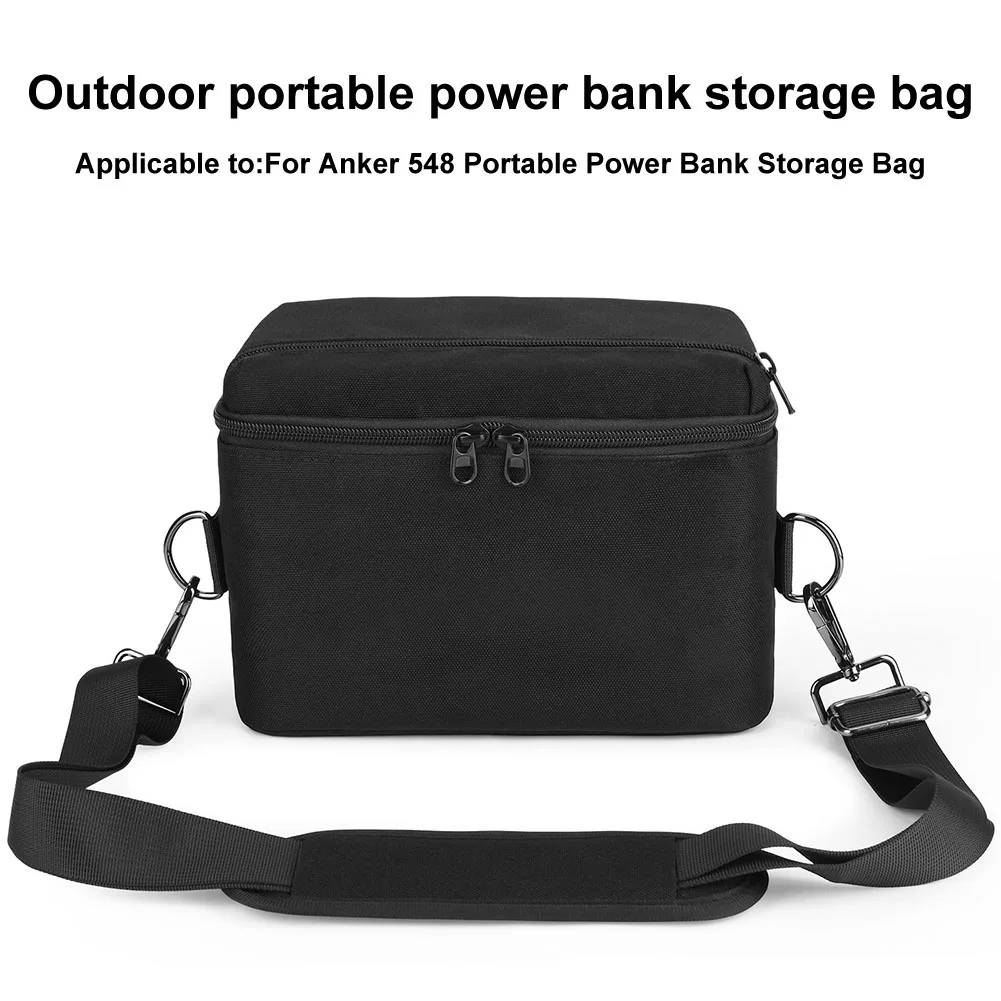Magnetic Wireless Charger Storage Bag Portable Storage Bag For Anker MagGo Charger Long-lasting Double Pocket Design