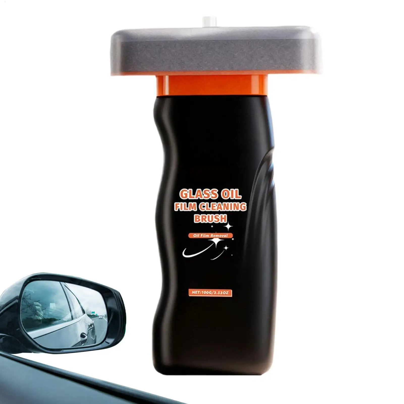 100g Glass Oil Film Cleaning Brush Windshield Oil Film Coating Cleaning Paste Automobile Foam Cleaner Without Damaging Glass view 2